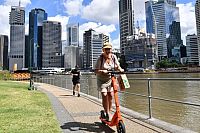 Brisbane's e-scooter trial to continue for another year