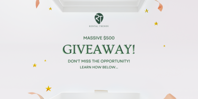 Entering Rental Trends $500 Giveaway this Christmas!!