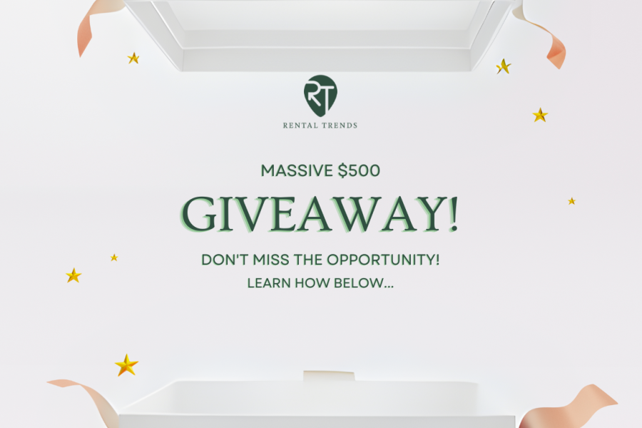 Entering Rental Trends $500 Giveaway this Christmas!!